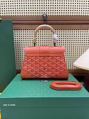 Fortok Goyard Saïgon Souple Mini Bag Orange 20 x 14 x 9 cm - 2