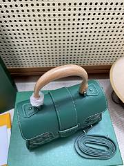 Fortok Goyard Saïgon Souple Mini Bag Green 20 x 14 x 9 cm - 5