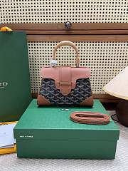 Fortok Goyard Saïgon Souple Mini Bag Brown 20 x 14 x 9 cm - 1