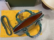 Fortok Goyard Vendome Mini Bag Green 23 x 10.5 x 18.5 cm  - 4