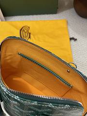Fortok Goyard Vendome Mini Bag Green 23 x 10.5 x 18.5 cm  - 3