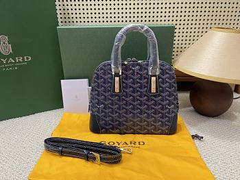 Fortok Goyard Vendome Mini Bag Navy Blue 23 x 10.5 x 18.5 cm 