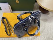 Fortok Goyard Vendome Mini Bag Navy Blue 23 x 10.5 x 18.5 cm  - 6