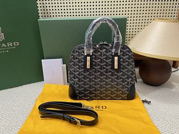 Fortok Goyard Vendome Mini Bag Black 23 x 10.5 x 18.5 cm