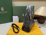 Fortok Goyard Vendome Mini Bag Black 23 x 10.5 x 18.5 cm - 5