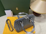 Fortok Goyard Vendome Mini Bag Grey 23 x 10.5 x 18.5 cm - 5