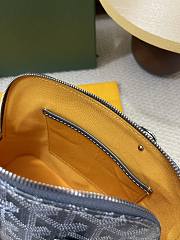 Fortok Goyard Vendome Mini Bag Grey 23 x 10.5 x 18.5 cm - 3