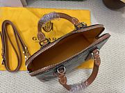 Fortok Goyard Vendome Mini Bag Brown 23 x 10.5 x 18.5 cm - 4