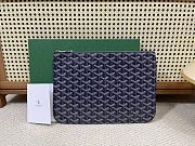 Fortok Goyard Senat PM & MM Bag Blue Navy 30cm  - 1