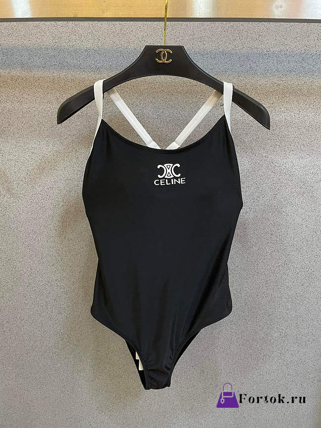 Fortok Celine Swimsuit Black 02 - 1