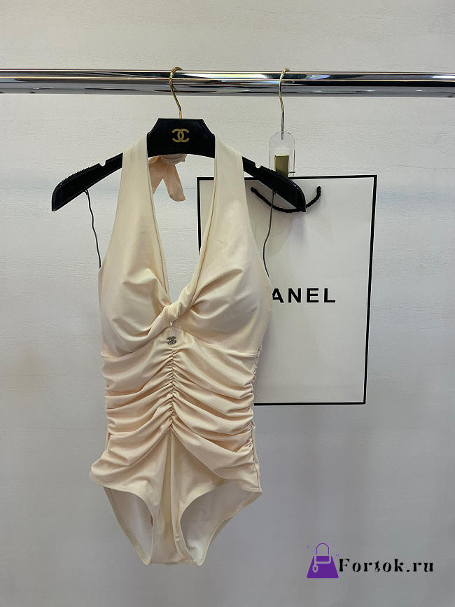 Fortok Chanel Swimsuit Cream - 1