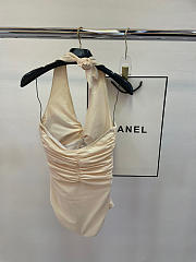 Fortok Chanel Swimsuit Cream - 4