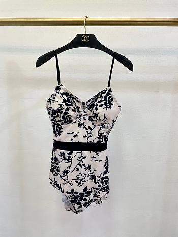 Fortok Chanel Flower Swimsuit