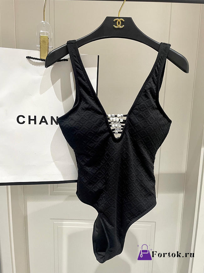 Fortok Chanek Black Swimsuit  - 1