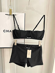 Fortok Miu Miu Bikini Set Black 02 - 1