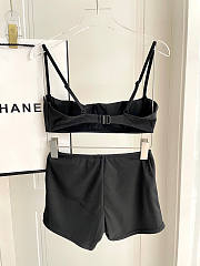 Fortok Miu Miu Bikini Set Black 02 - 6