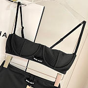 Fortok Miu Miu Bikini Set Black 02 - 5