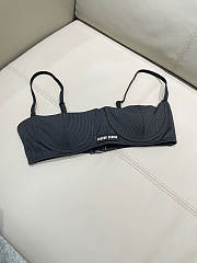 Fortok Miu Miu Bikini Set Black 02 - 4