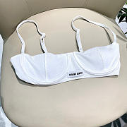 Fortok Miu Miu Bikini Set White  - 5