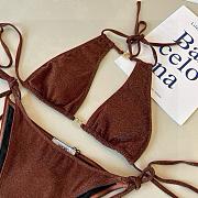 Fortok Loewe Bikini Set Brown  - 5