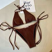 Fortok Loewe Bikini Set Brown  - 4