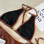 Fortok Loewe Bikini Set Brown  - 3