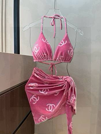 Fortok Chanel Bikini Pink 