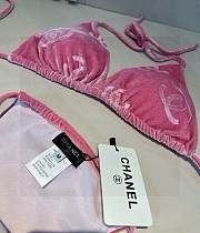 Fortok Chanel Bikini Pink  - 6