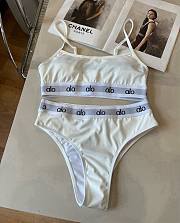 Fortok Alo Bikini Set White  - 5