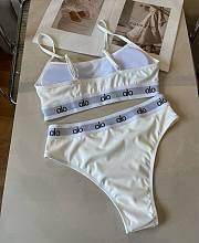 Fortok Alo Bikini Set White  - 4