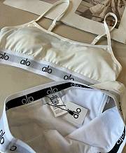 Fortok Alo Bikini Set White  - 2