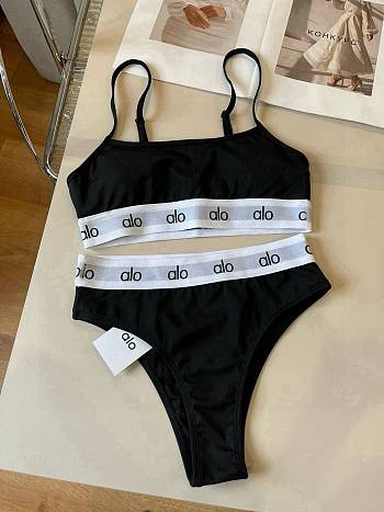 Fortok Alo Bikini Set Black