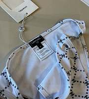 Fortok Chanel Bikini White Set  - 6