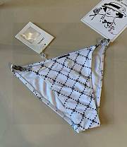 Fortok Chanel Bikini White Set  - 4