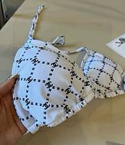 Fortok Chanel Bikini White Set  - 3
