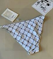 Fortok Chanel Bikini White Set  - 2