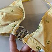 Fortok Chanel Bikini Yellow Set - 5