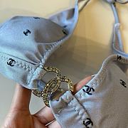 Fortok Chanel Bikini Grey Set - 6