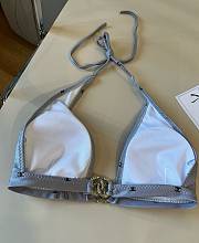 Fortok Chanel Bikini Grey Set - 3