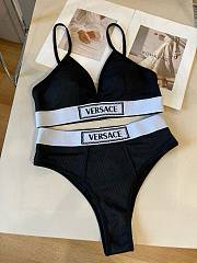 Fortok Versace Bikini Set Black  - 1