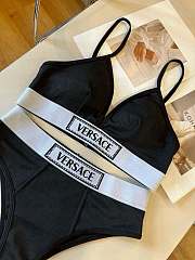 Fortok Versace Bikini Set Black  - 6