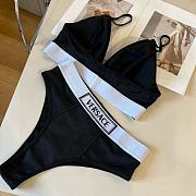 Fortok Versace Bikini Set Black  - 3