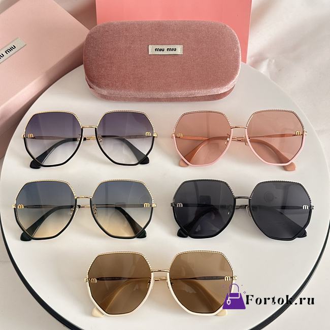 Fortok Miu Miu Sunglasses 58-17-140  - 1