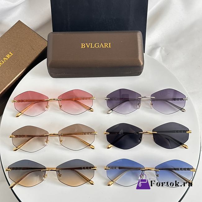 Fortok Bvlgari Sunglasses 61-16-145 - 1
