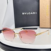 Fortok Bvlgari Sunglasses Cat-Eyes 61-16-145  - 6