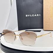 Fortok Bvlgari Sunglasses Cat-Eyes 61-16-145  - 2