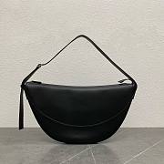 Fortok THE ROW Black Jouve Leather Bag 46x3x24cm - 1