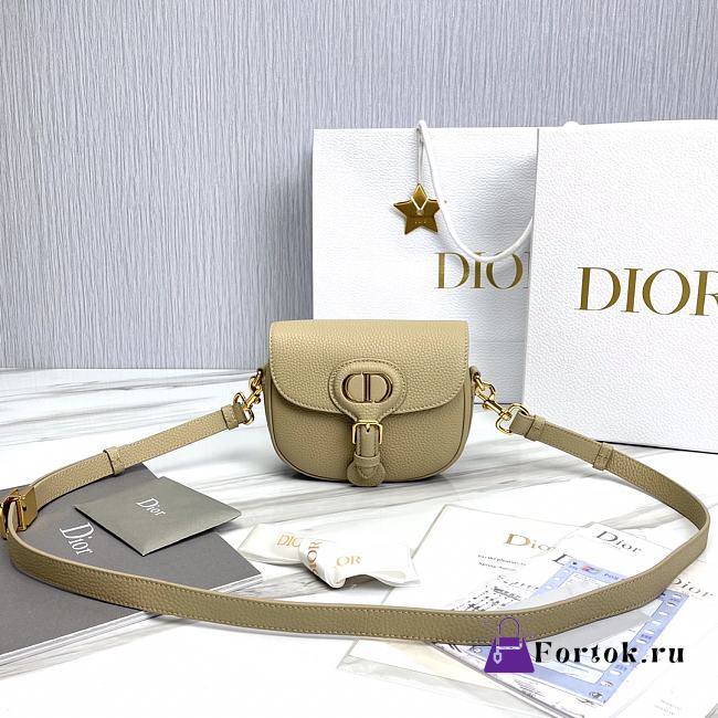 Fortok Dior Bobby Mini Bag Beige 18x14x5cm  - 1