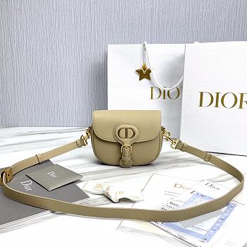 Fortok Dior Bobby Mini Bag Beige 18x14x5cm 