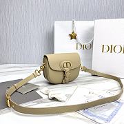 Fortok Dior Bobby Mini Bag Beige 18x14x5cm  - 5